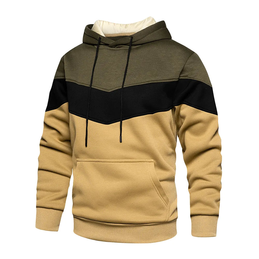 Sammy Jackson™ Patchwork Hoodie | Warme fleece-streetwear