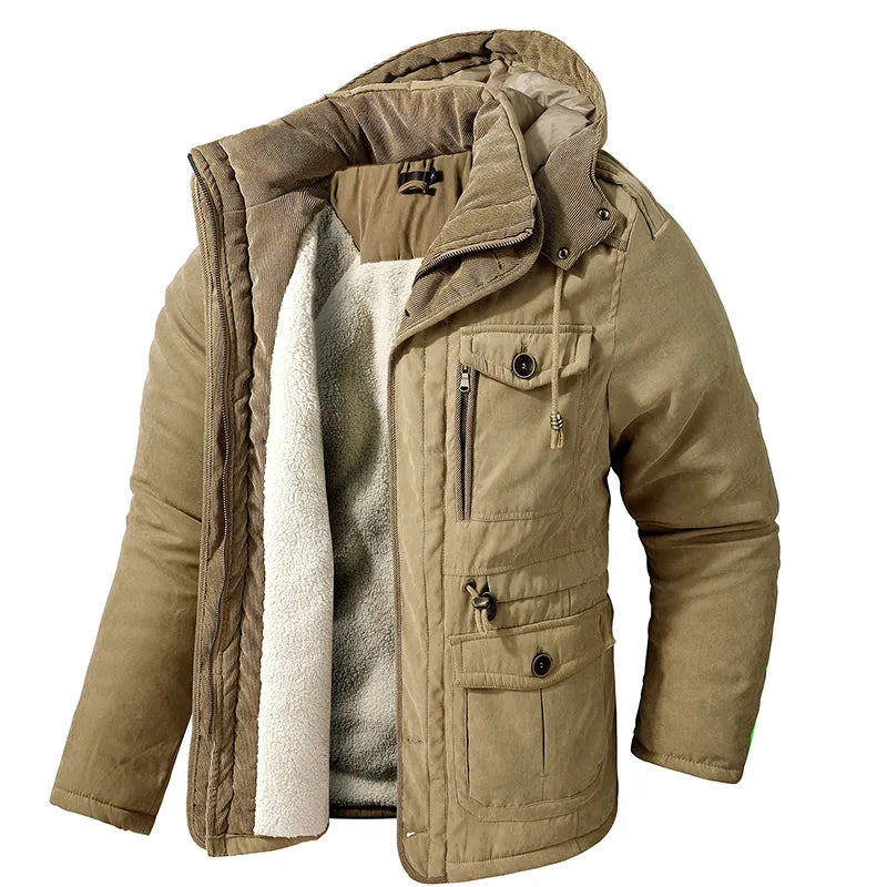Sammy Jackson™ militaire parka | Een coole jas met een warme en gezellige voering