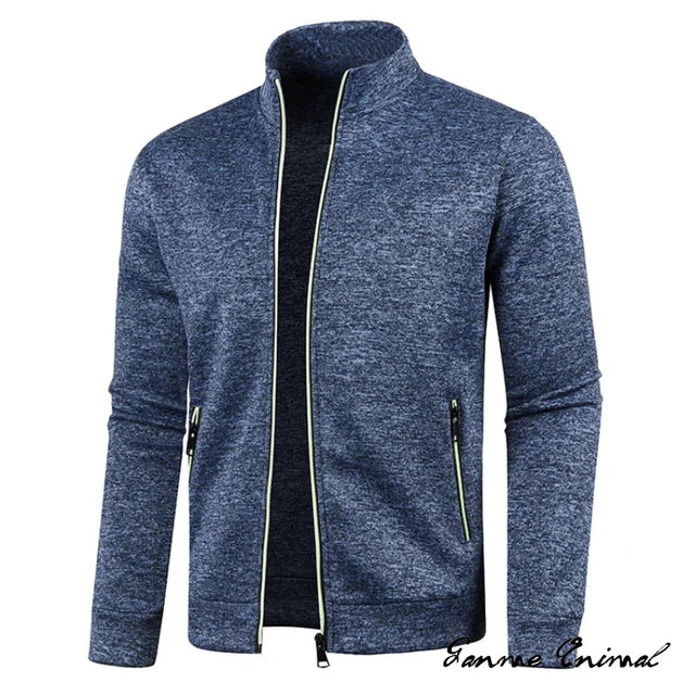 Sammy Jackson™ Sweatvest | Sweatshirt met omgeslagen kraag