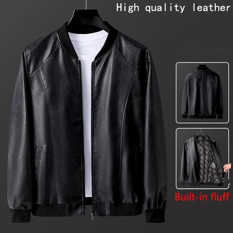 Sammy Jackson™ Biker Jas| Leren bomberjas