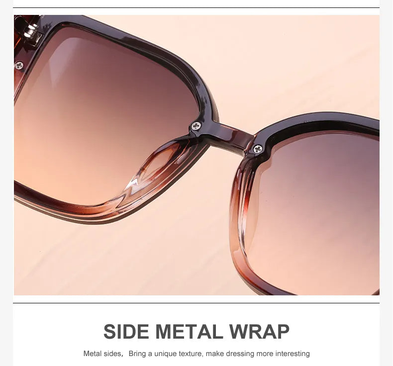 Sammy Jackson™ Billie Retro Zonnebril | Vierkant & Trendy