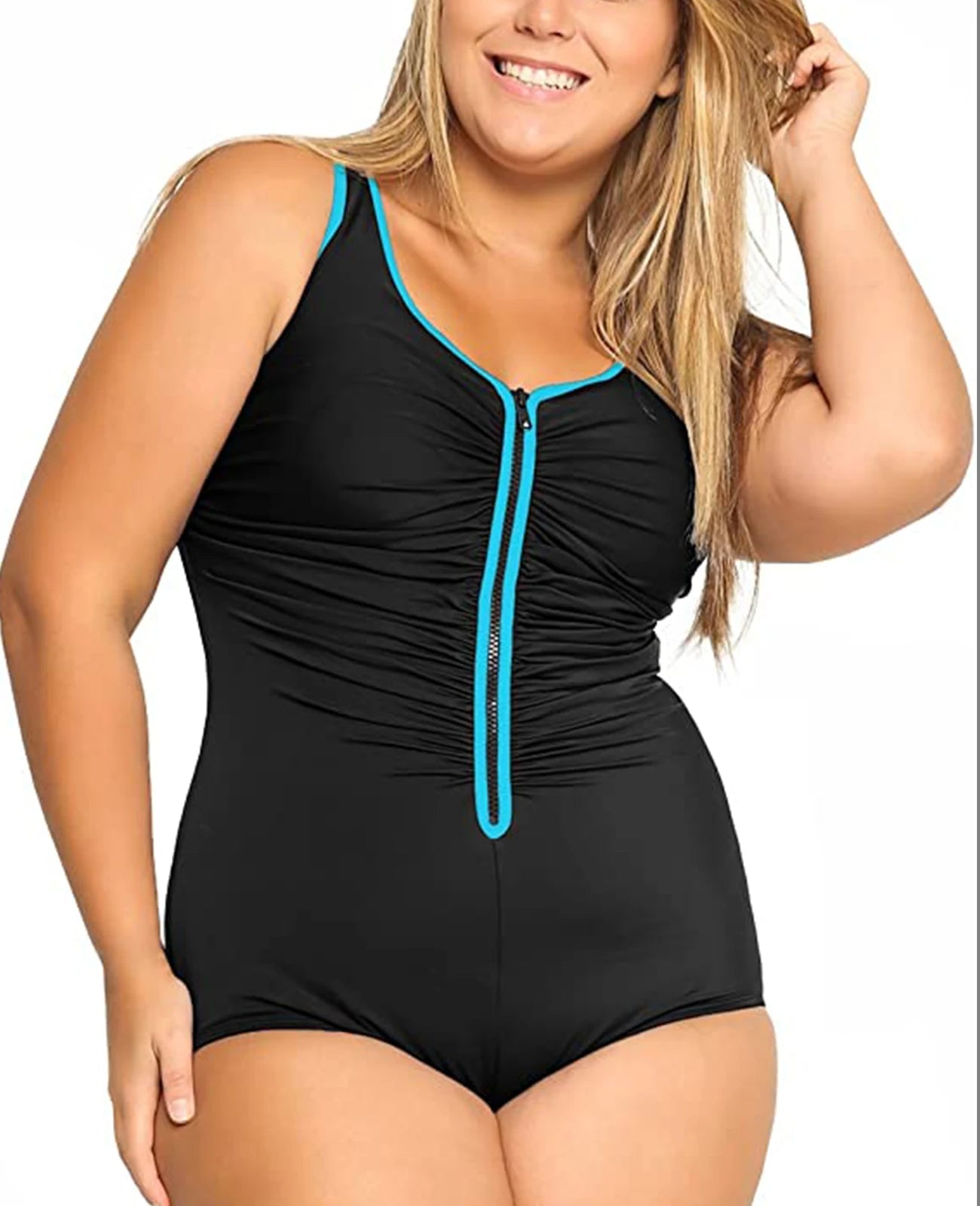 Sammy Jackson™ Nova Plus-Size Badpak | Trendy & Flatterend