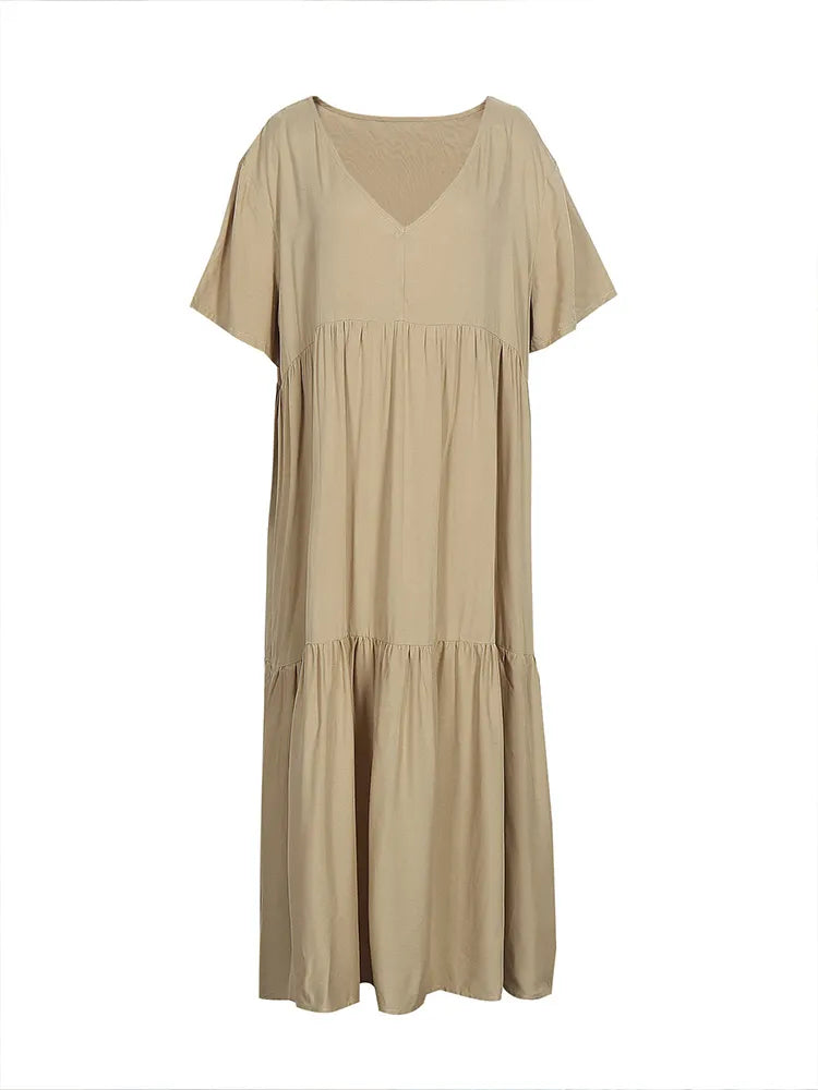 Sammy Jackson™ Elizabeth Plus-Size Zomerjurk | Casual & Trendy