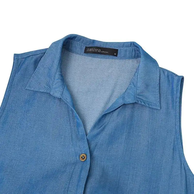 Sammy Jackson™ Melissa Plus-Size Spijkerjurk | Stijlvol & Casual