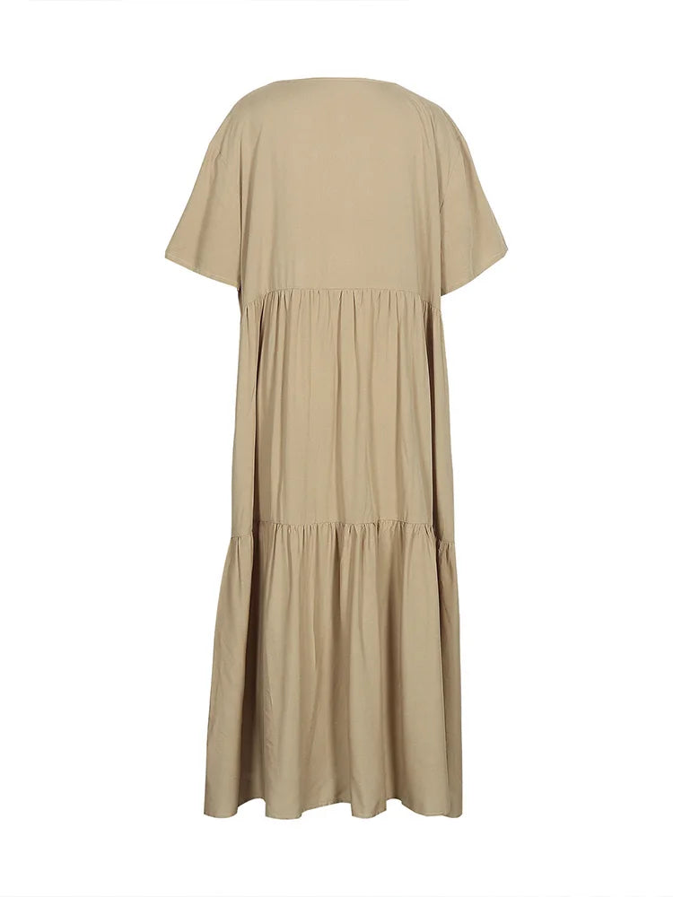 Sammy Jackson™ Elizabeth Plus-Size Zomerjurk | Casual & Trendy