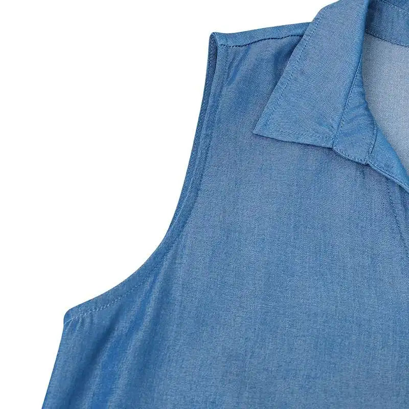 Sammy Jackson™ Melissa Plus-Size Spijkerjurk | Stijlvol & Casual