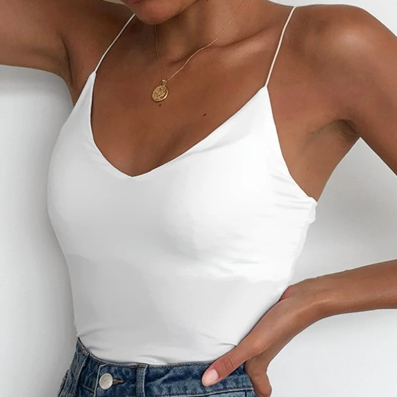 Sammy Jackson™ Kaelindra Top | Mouwloos & Trendy