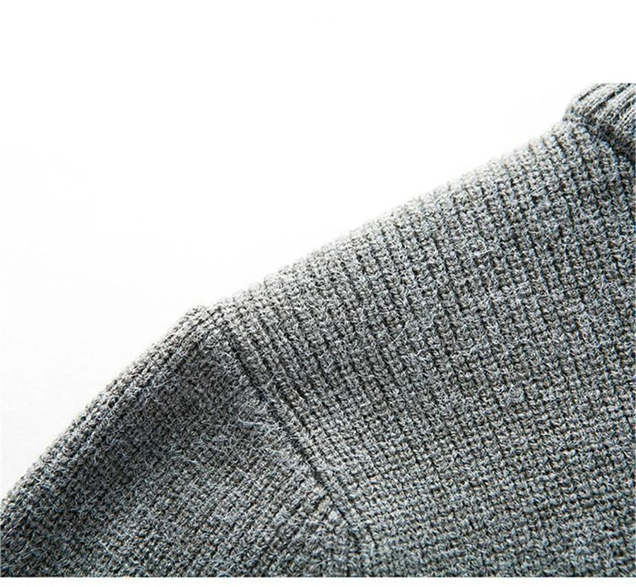 Sammy Jackson™ AutumnKnit Vest | Slimfit vest met ritssluiting