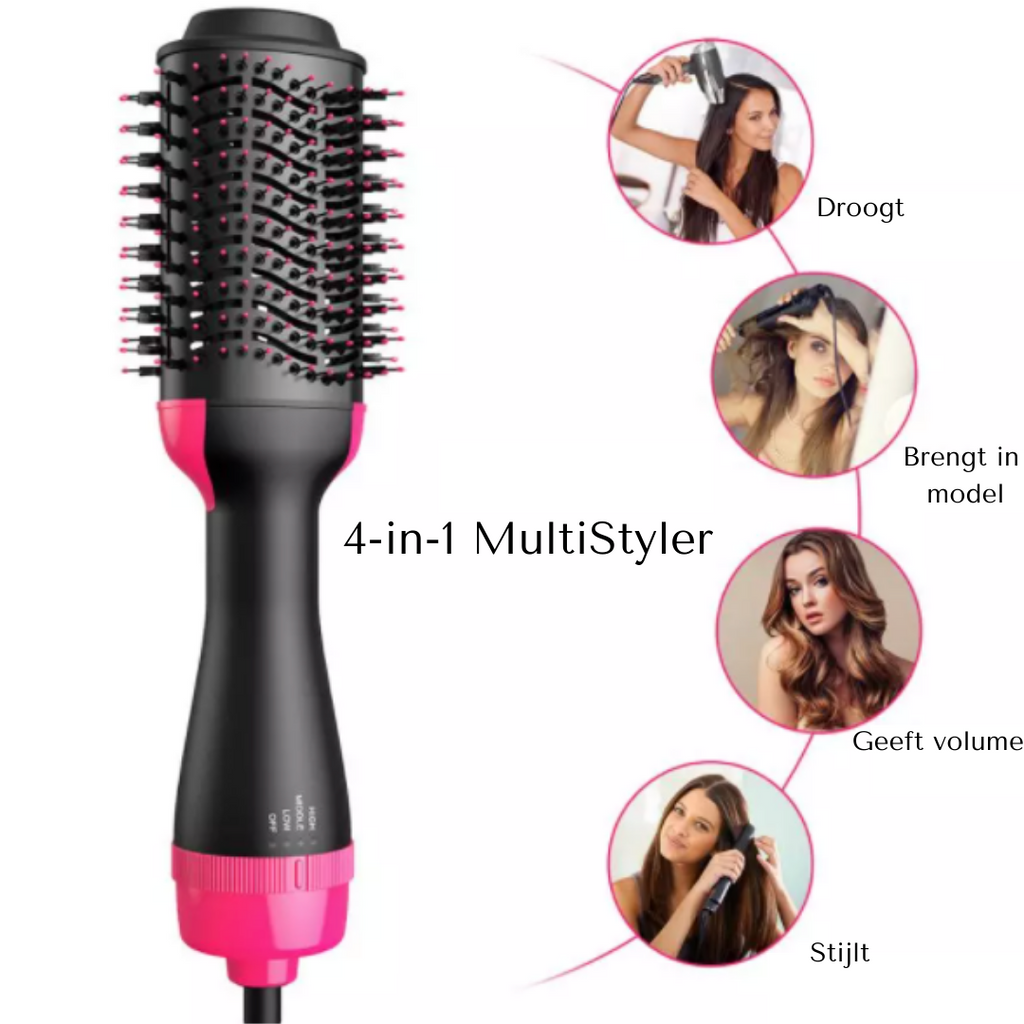 Mella 4-in-1 Multistyler | Creëer meerdere haarstijlen met 1 apparaat!