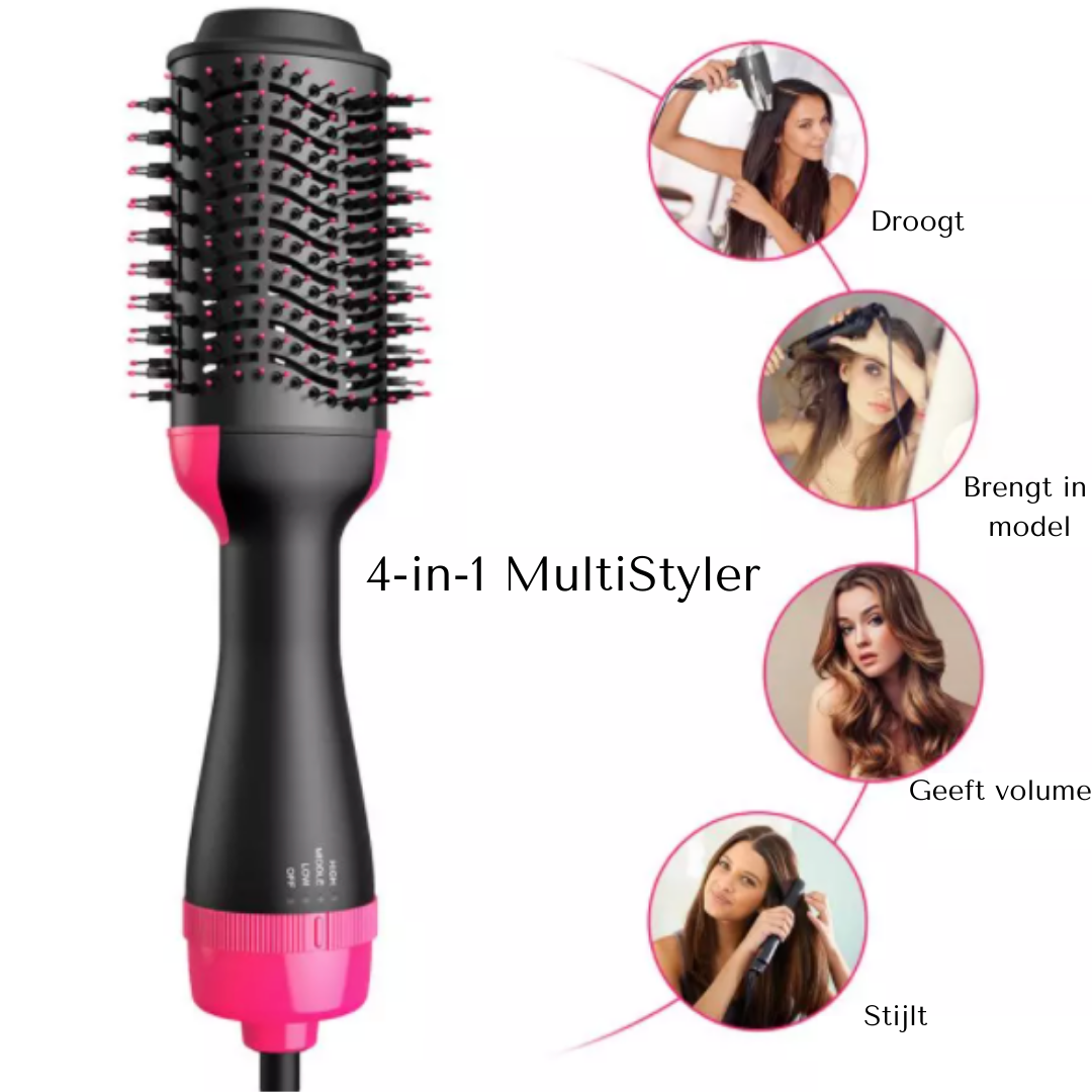 Mella 4-in-1 Multistyler | Creëer meerdere haarstijlen met 1 apparaat!