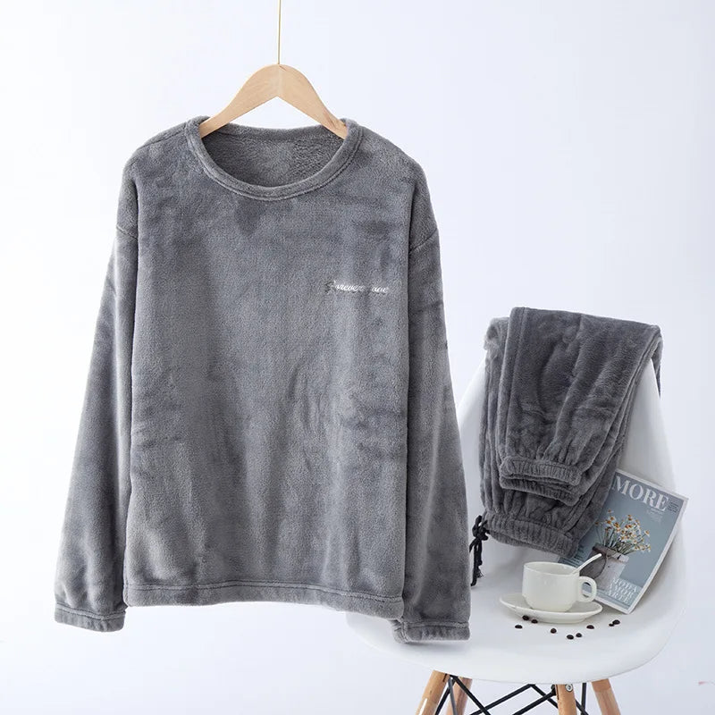 Sammy Jackson™ Winter Chill Pyjama | Warme en zachte nachtmode voor mannen
