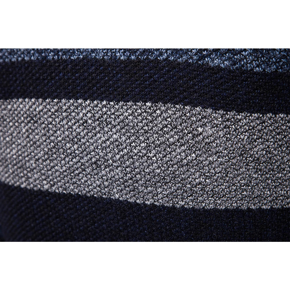 Sammy Jackson™ Nolan Wintervest | Gestreept slimfit vest