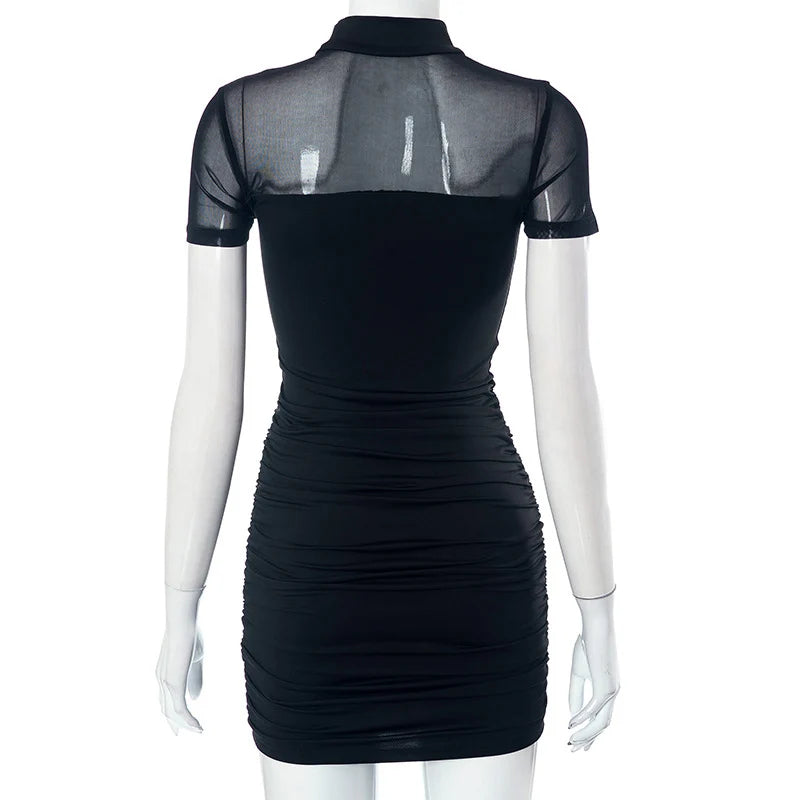Sammy Jackson™ Gwen Mini-Jurk | Strak & Stijlvol