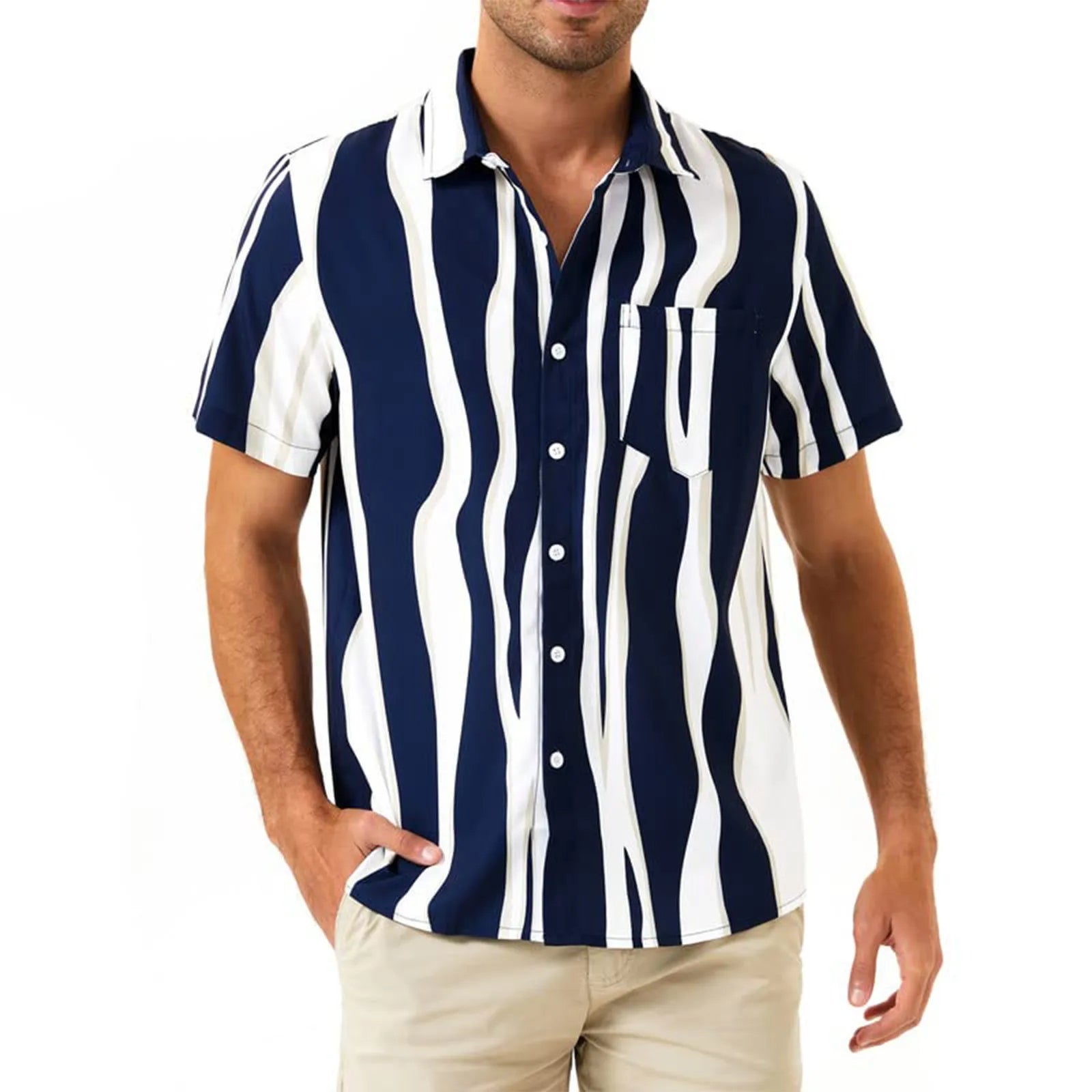 Sammy Jackson™ Maurice T-Shirt | Gestreept & Casual
