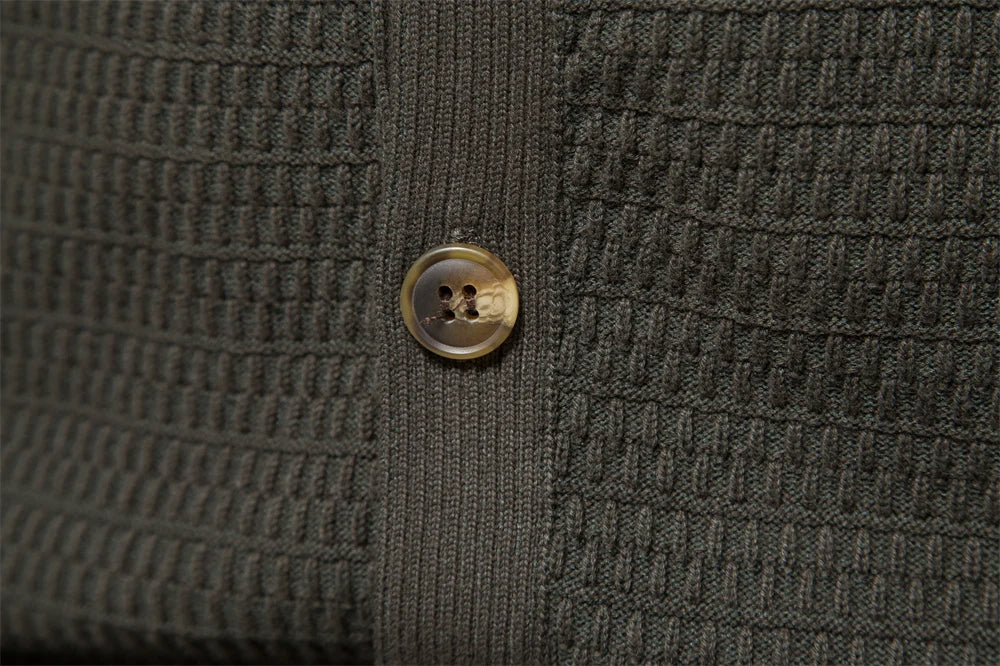 Sammy Jackson™ Knoopvest | Warm wintervest van 100% katoen