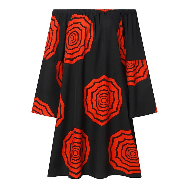 Sammy Jackson™ Celine Plus-Size Jurk | Trendy & Casual