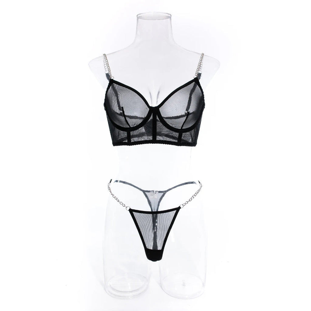 Sammy Jackson™ Valeria Lingerieset | Transparant & Sexy