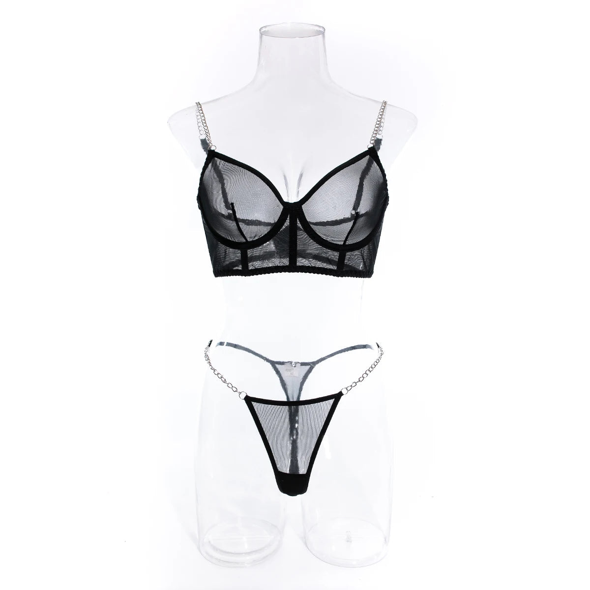 Sammy Jackson™ Valeria Lingerieset | Transparant & Sexy