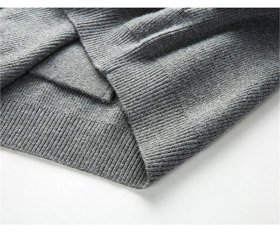 Sammy Jackson™ AutumnKnit Vest | Slimfit vest met ritssluiting