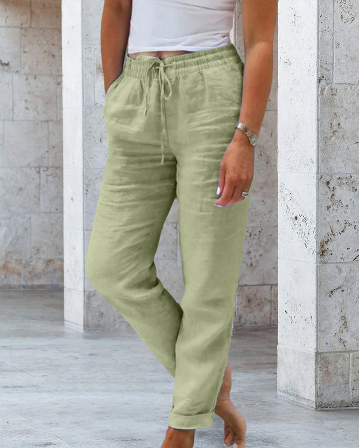 Sammy Jackson™ Abby Linnen Broek | Casual & Stijlvol