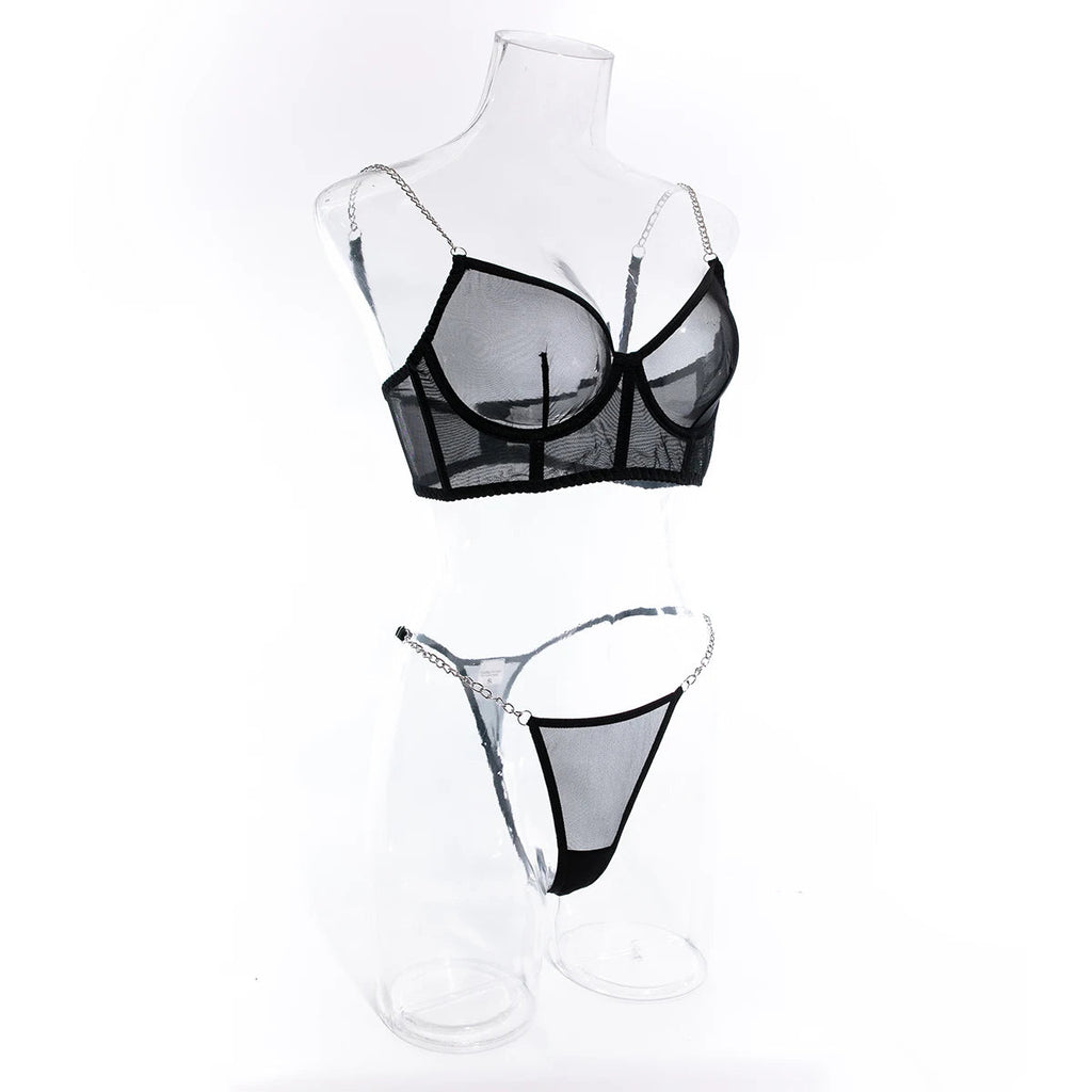 Sammy Jackson™ Valeria Lingerieset | Transparant & Sexy