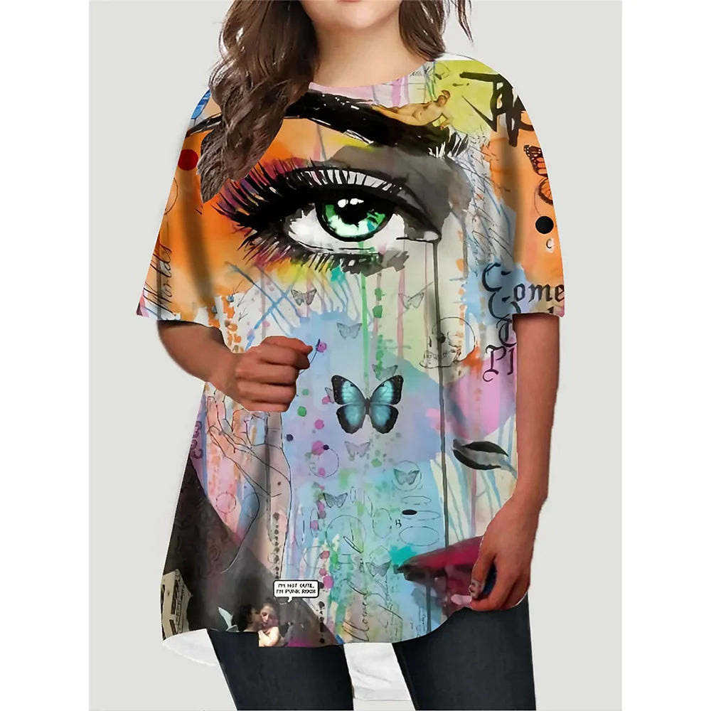 Sammy Jackson™ Maartje Plus-Size T-Shirt | Casual & Stijlvol