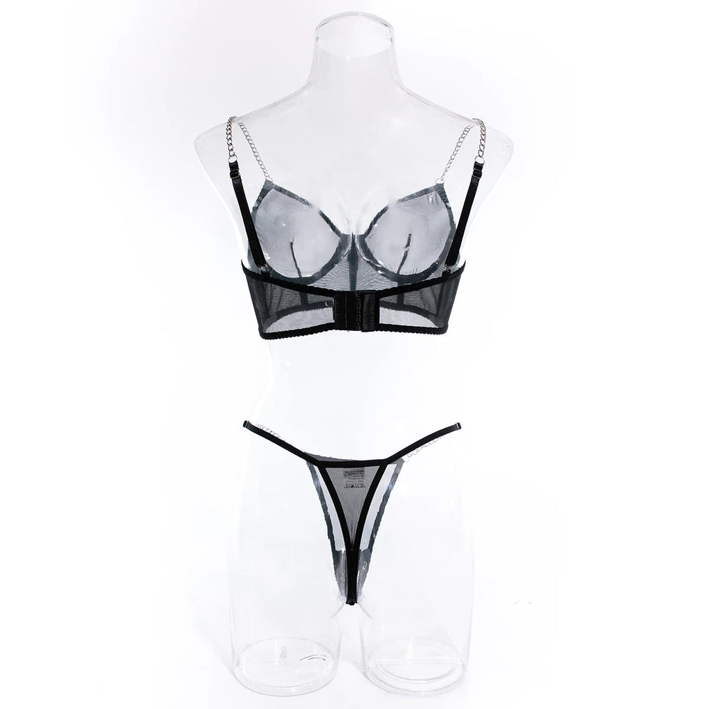 Sammy Jackson™ Valeria Lingerieset | Transparant & Sexy