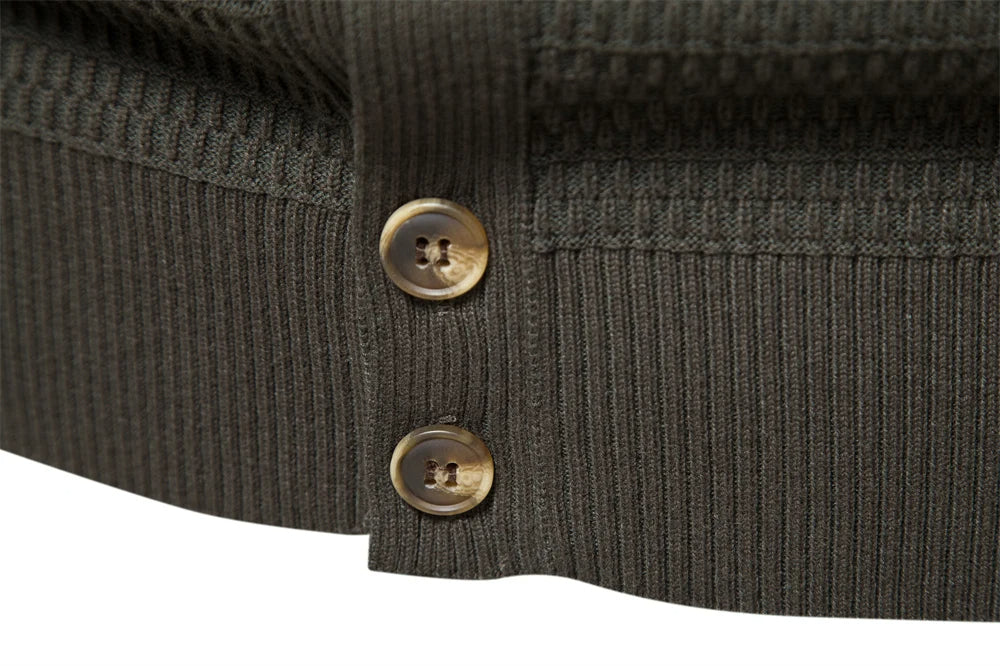 Sammy Jackson™ Knoopvest | Warm wintervest van 100% katoen