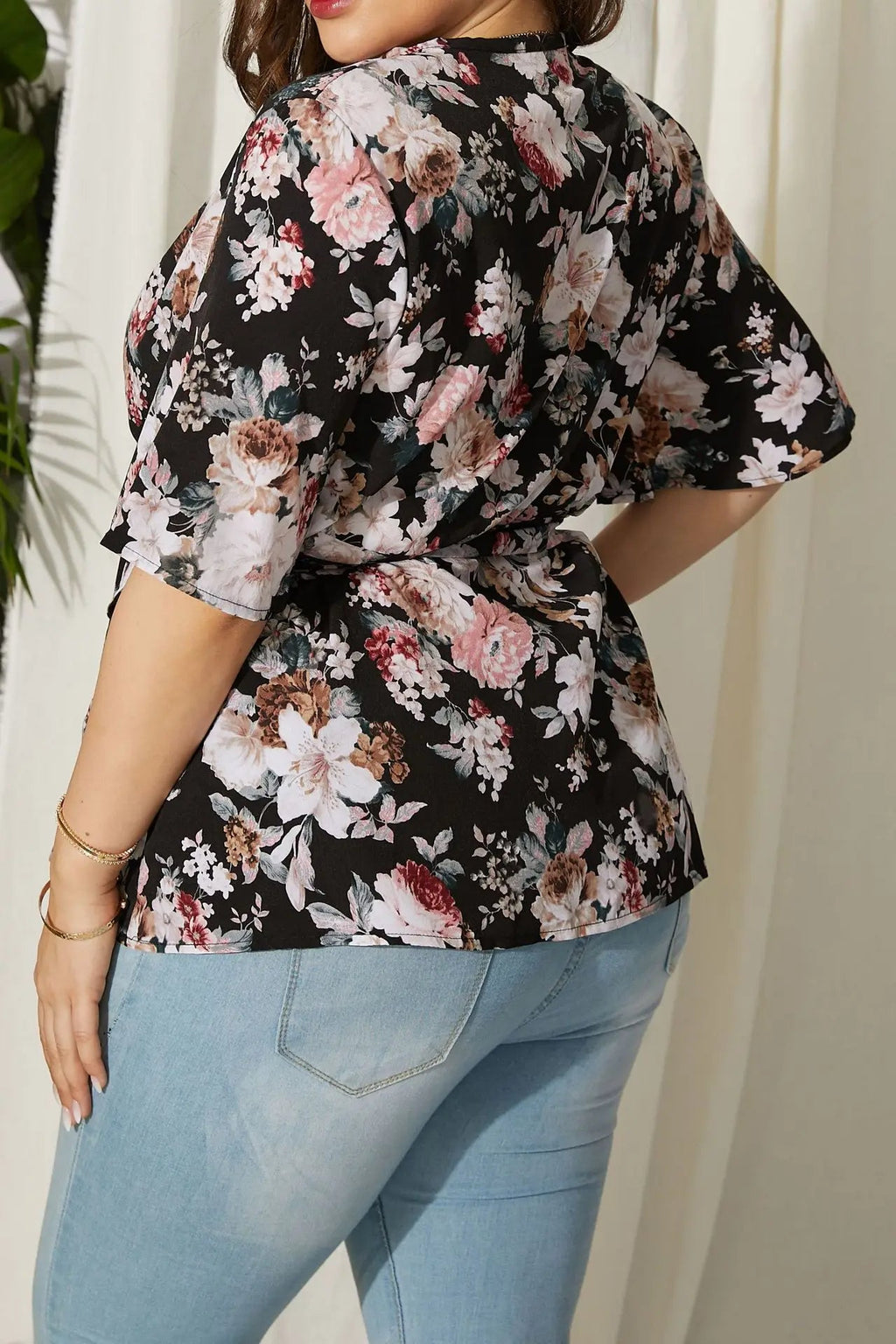 Sammy Jackson™ Fenna Plus-Size Top | Kleurrijk & Veelzijdig
