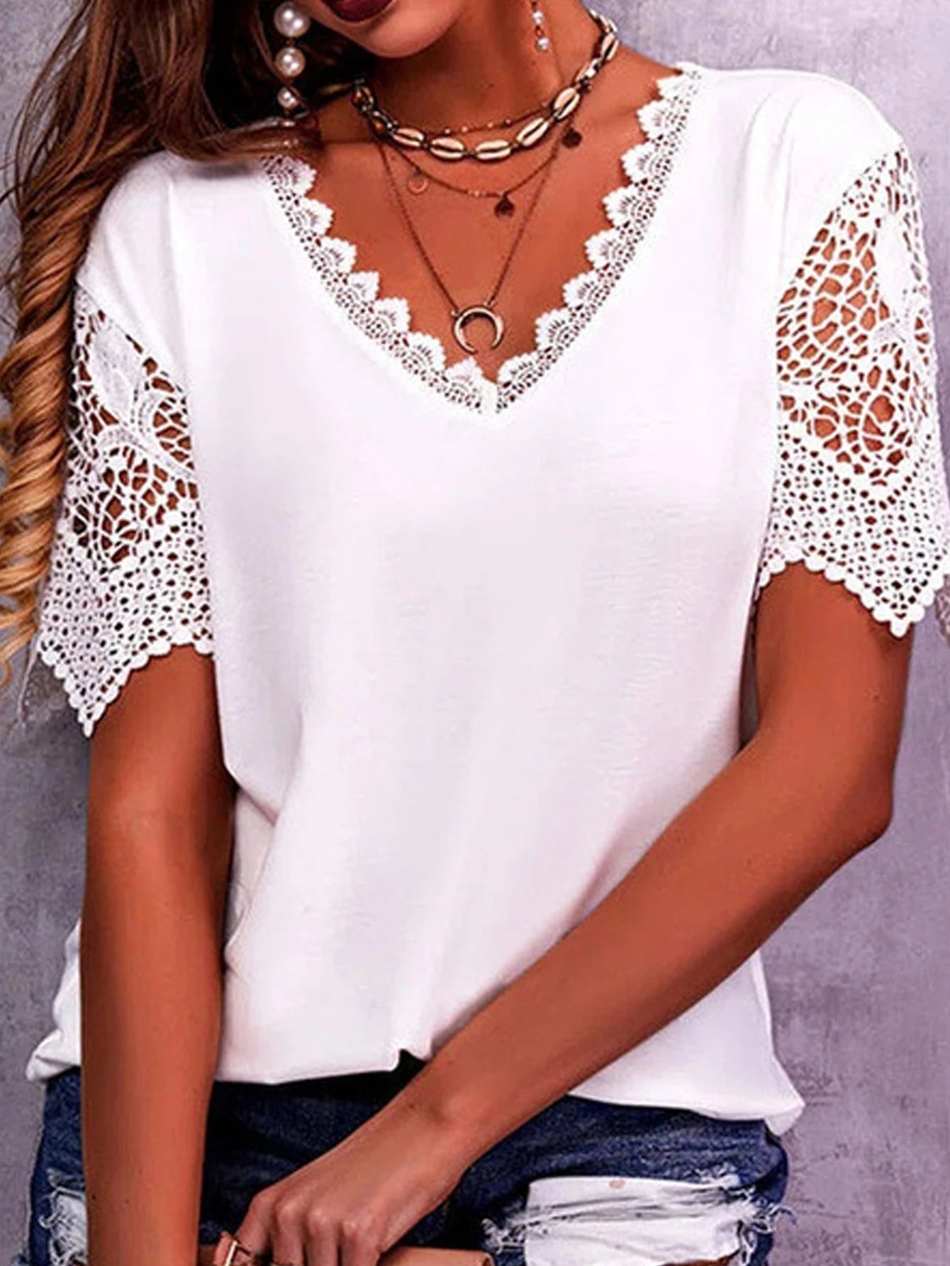 Sammy Jackson™ Esmee Plus-Size T-Shirt | Stijlvol & Casual