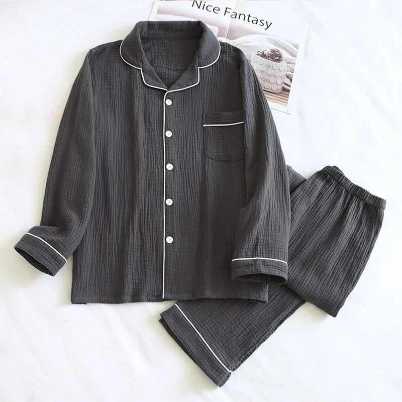 Sammy Jackson™ UltraThin Pyjama | Grote en luchtige katoenen loungewear