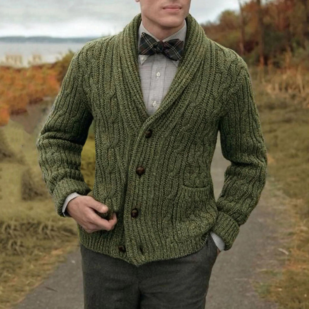 Sammy Jackson™ CottonButton Vest | Oversized warm vest