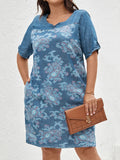 Sammy Jackson™ Eva Plus-Size Jurk | Stijlvol & Chique