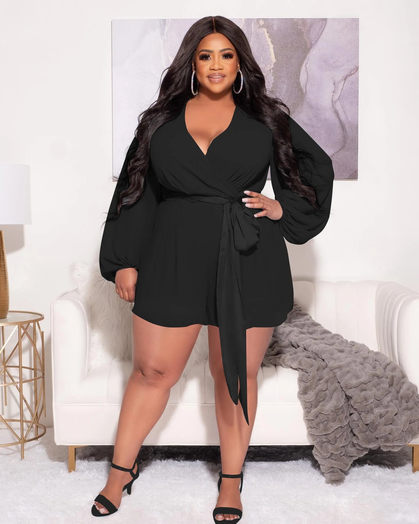 Sammy Jackson™ Zenna Plus Size Playsuit | Trendy & Luchtig