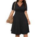 Sammy Jackson™ Georgie Plus-Size Zomerjurk | Formeel & Stijlvol
