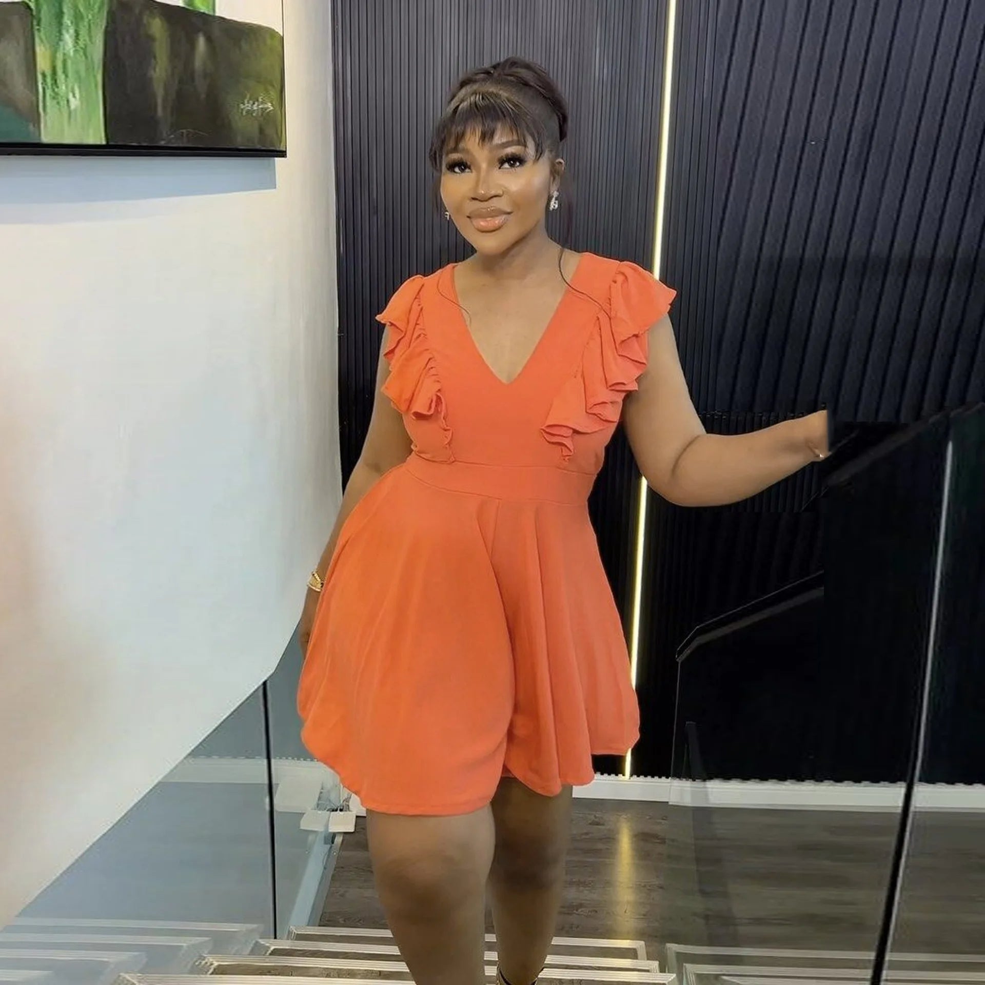 Sammy Jackson™ Linde Plus Size Playsuit | Stijlvol & Veelzijdig