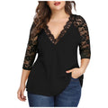 Sammy Jackson™ Isa Plus-Size Blouse | Trendy & Flatterend