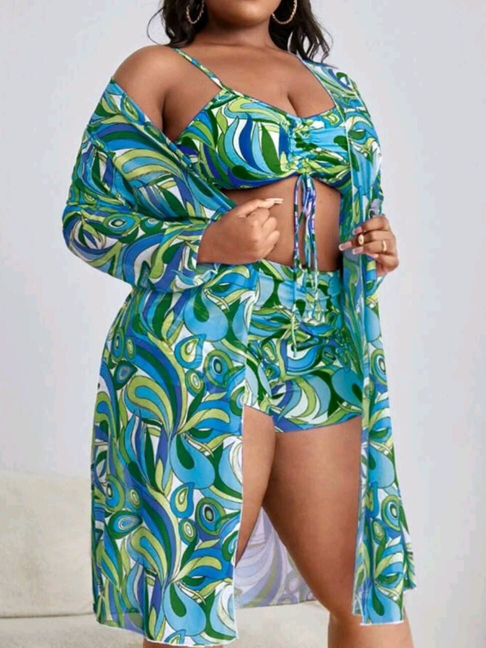 Sammy Jackson™ Ariana Plus-Size Bikini-set | Trendy & Glamoureus