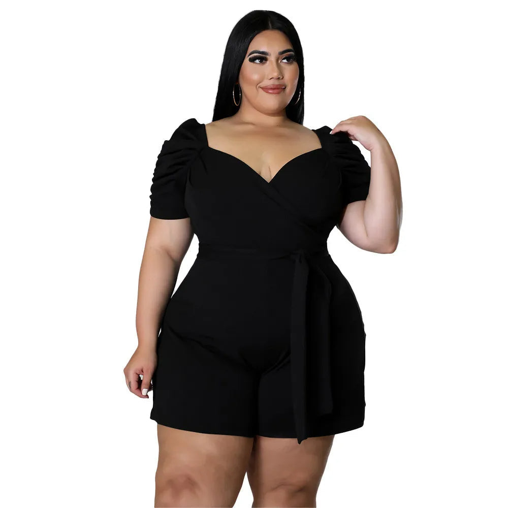 Sammy Jackson™ Merel Plus Size Playsuit | Zomers & Stijlvol