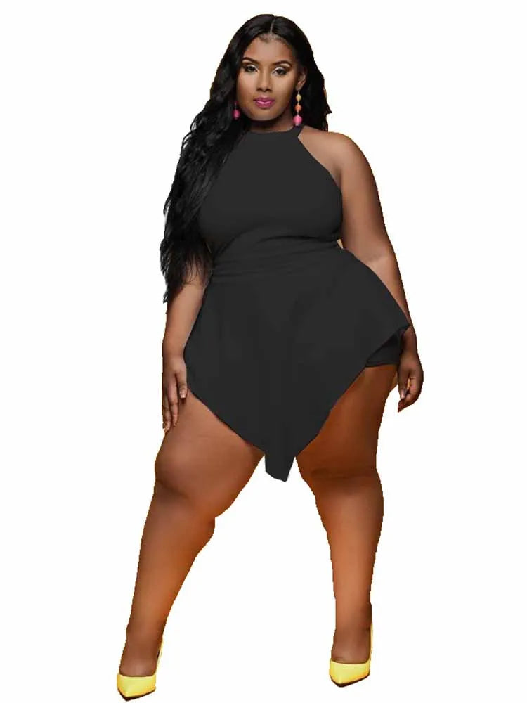Sammy Jackson™ Aletta Plus Size Playsuit | Sexy & Trendy