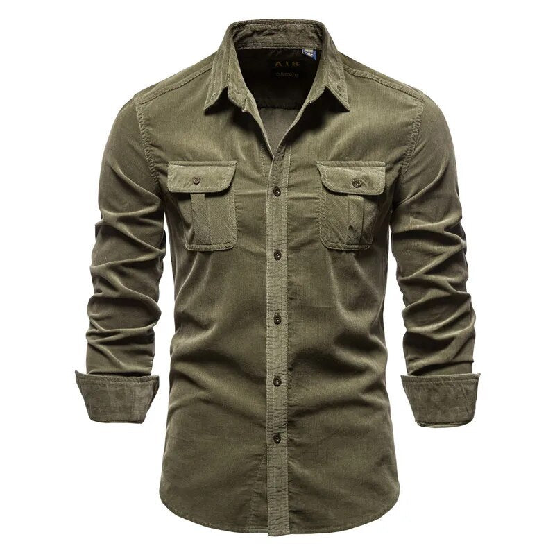 Sammy Jackson™ Casual Overhemd | Casual corduroy overhemd voor elk moment