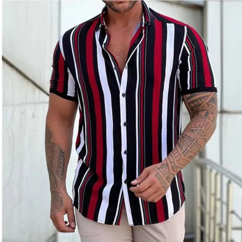 Sammy Jackson™ Maurice T-Shirt | Gestreept & Casual
