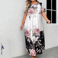 Sammy Jackson™ Rhoda Plus-Size Maxi-Jurk | Stijlvol & Opvallend