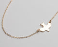 Fijne ketting met vliegende vogel | Een subtiele ketting voor ieder moment