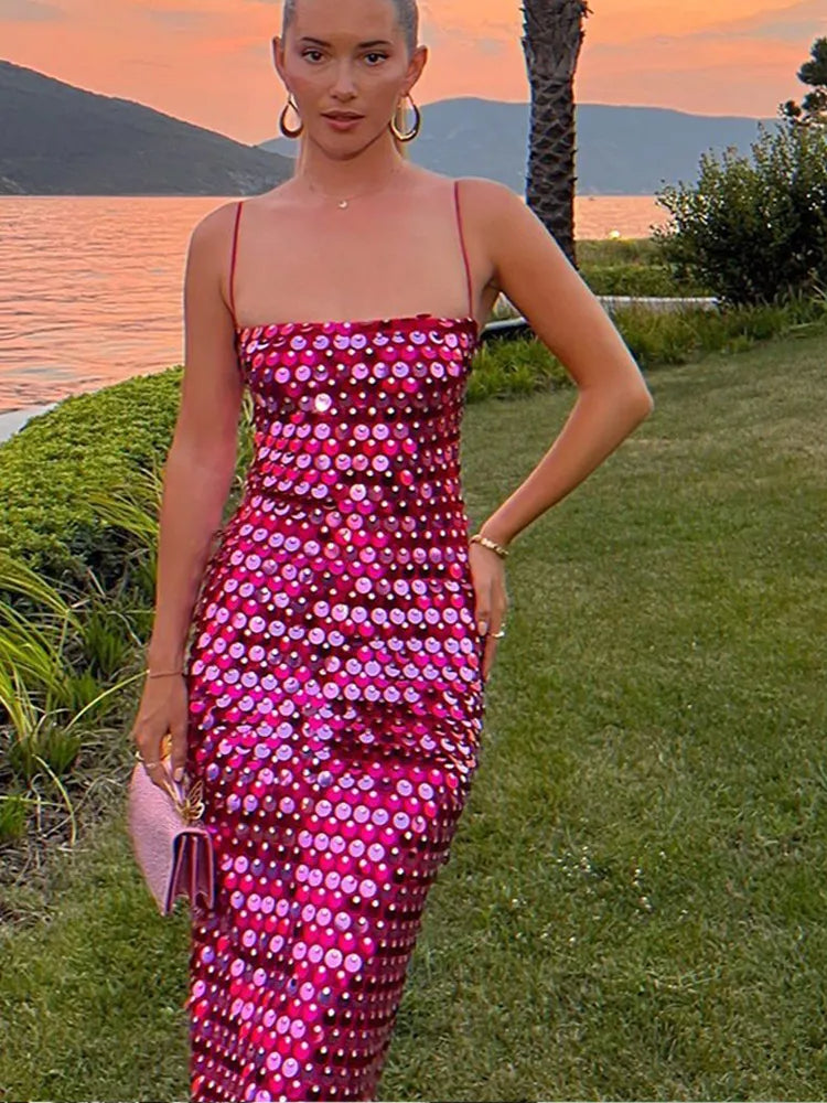 Sammy Jackson™ Adrie Party Jurk | Glitter & Trendy