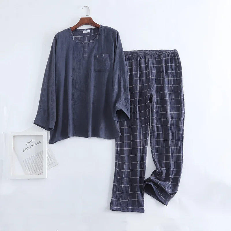 Sammy Jackson™ ComfyPlus Pyjama | Grote en gezellige katoenen pyjama