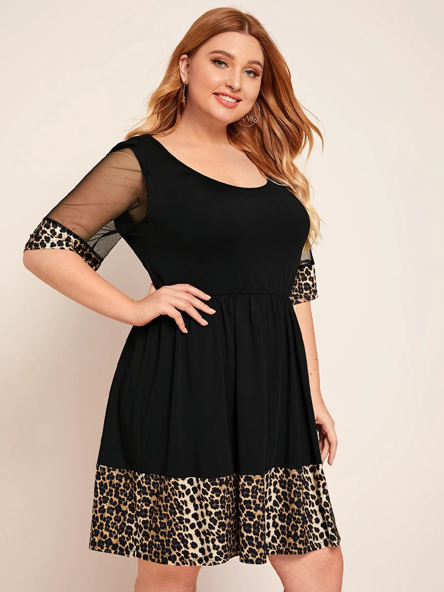 Sammy Jackson™ Phyllis Plus-Size Zomerjurk | Stoer & Stijlvol