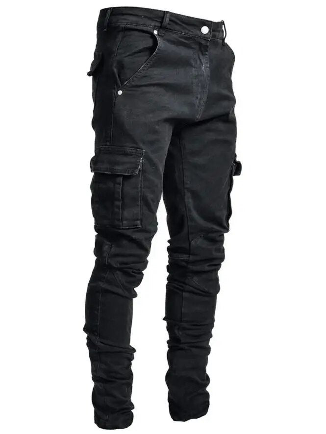 Sammy Jackson™ Cargo Jeans | Het gemak van een cargobroek, kwaliteit van een spijkerbroek!
