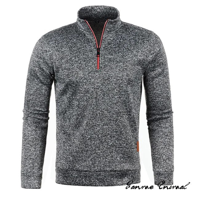 Sammy Jackson™ Coltrui met Rits | Dikkere trui met halve rits