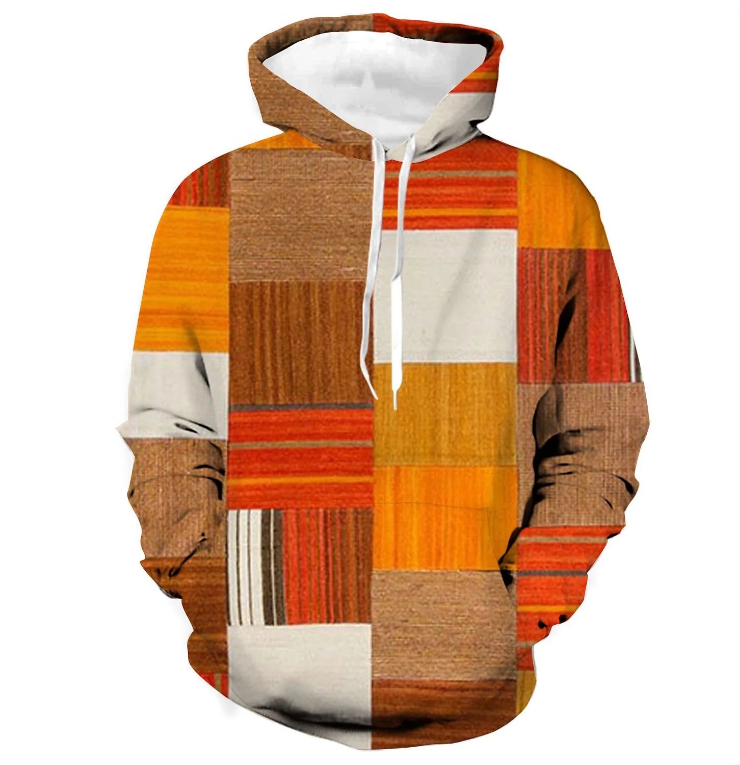 Sammy Jackson™ 3D Plaid Hoodie | Urban Vibes oversized trui